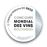 Médaille d'Argent Challenge Millésime Bio 2025