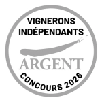 Médaille d'Argent Concours des Vignerons Indépendants de France 2026
